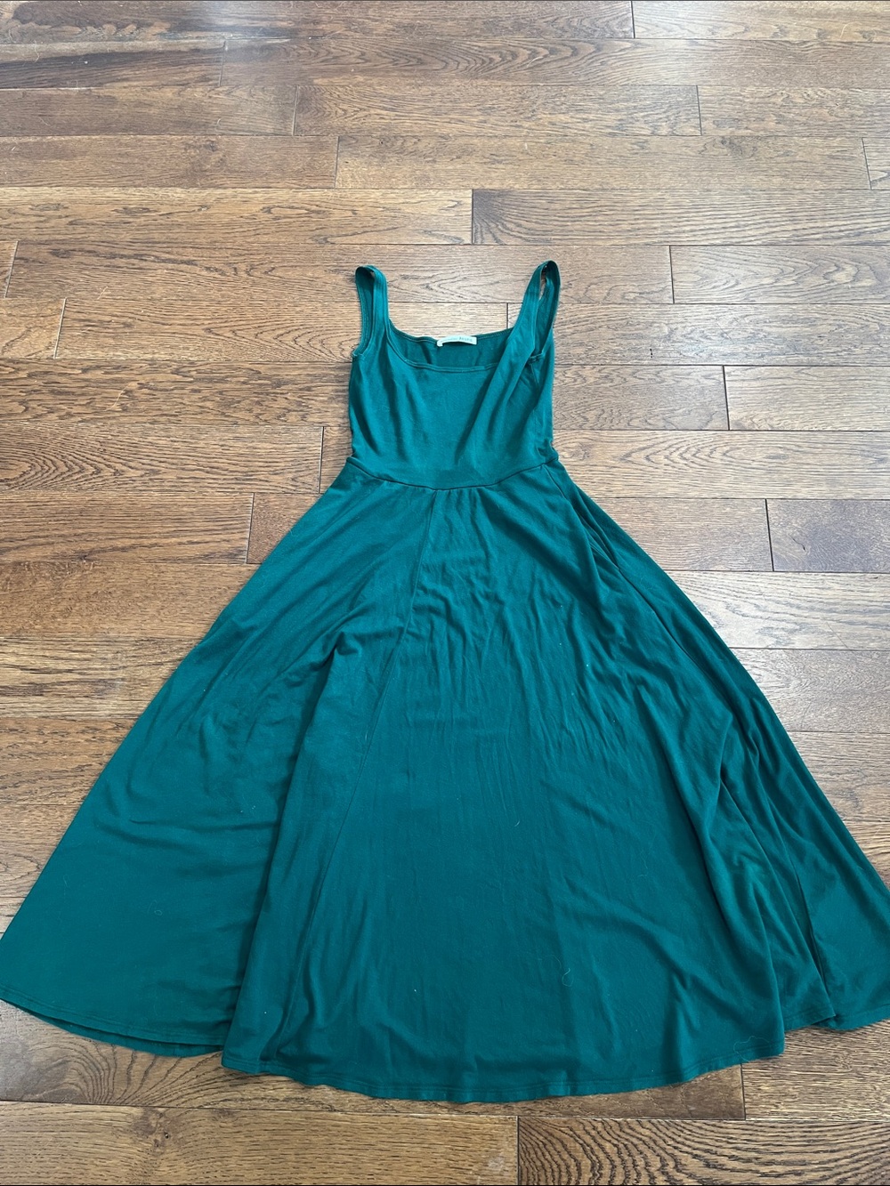 Reformation Rou Emerald Green Midi Dress - Picture 3 of 5